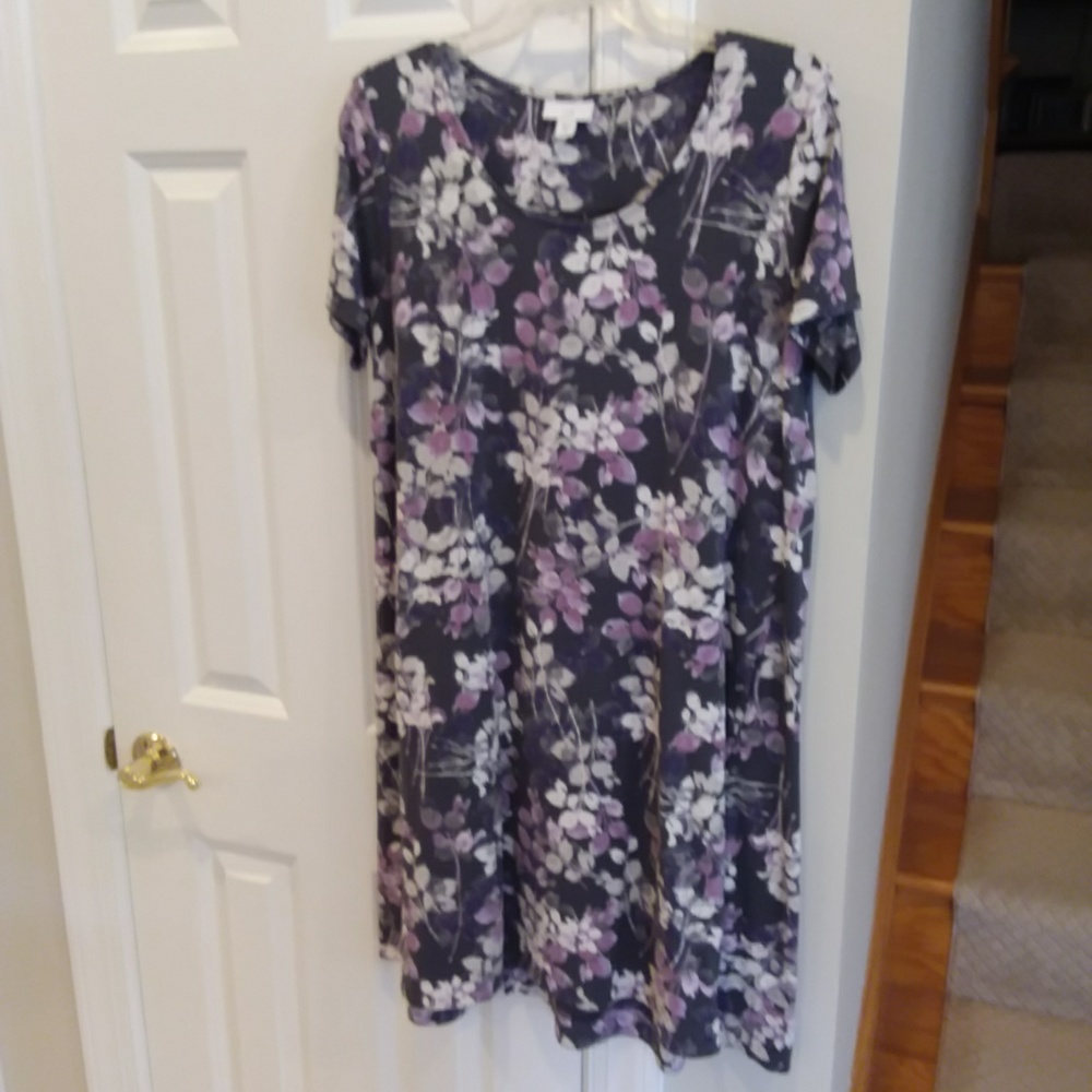 J. Jill floral dress in medium petite.